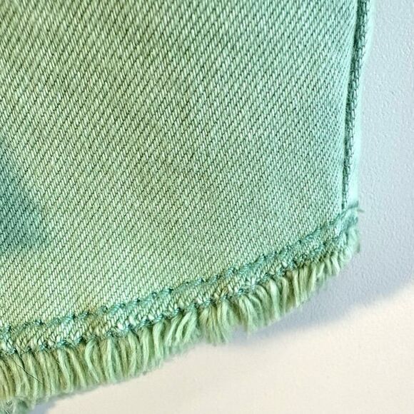 Stella McCartney Kids Girl Denim Mint Shorts.  Size 5 - Picture 7 of 7